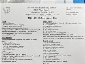Supply List 23-24